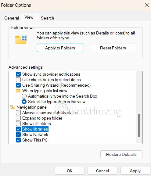 Cómo mostrar la carpeta Bibliotecas en Windows 11