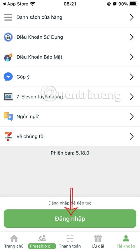 Arahan untuk membeli-belah di 7-Eleven
