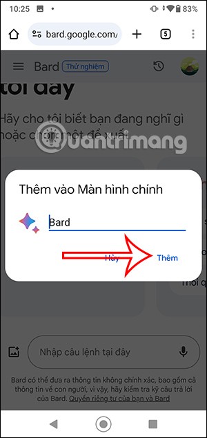 Jak dodać Google Bard AI do ekranu Androida