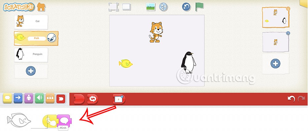 Cum să creați întrebări cu alegere multiplă în ScratchJR (Partea 1) Cum să creați întrebări cu alegere multiplă în ScratchJR (Partea 1)