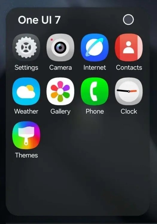 Resumo de informações sobre o Samsung One UI 7