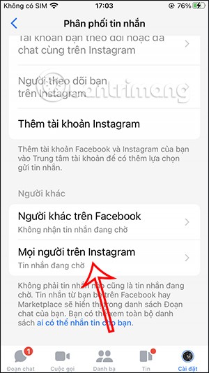 How to not receive messages from strangers on Messenger