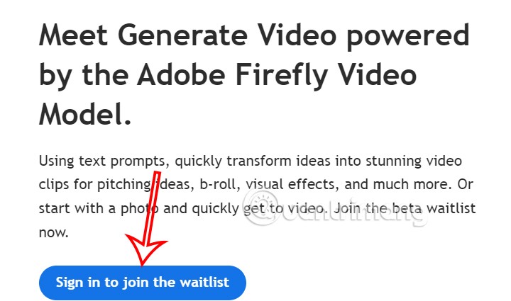 كيفية التسجيل في Adobe Firefly Video
