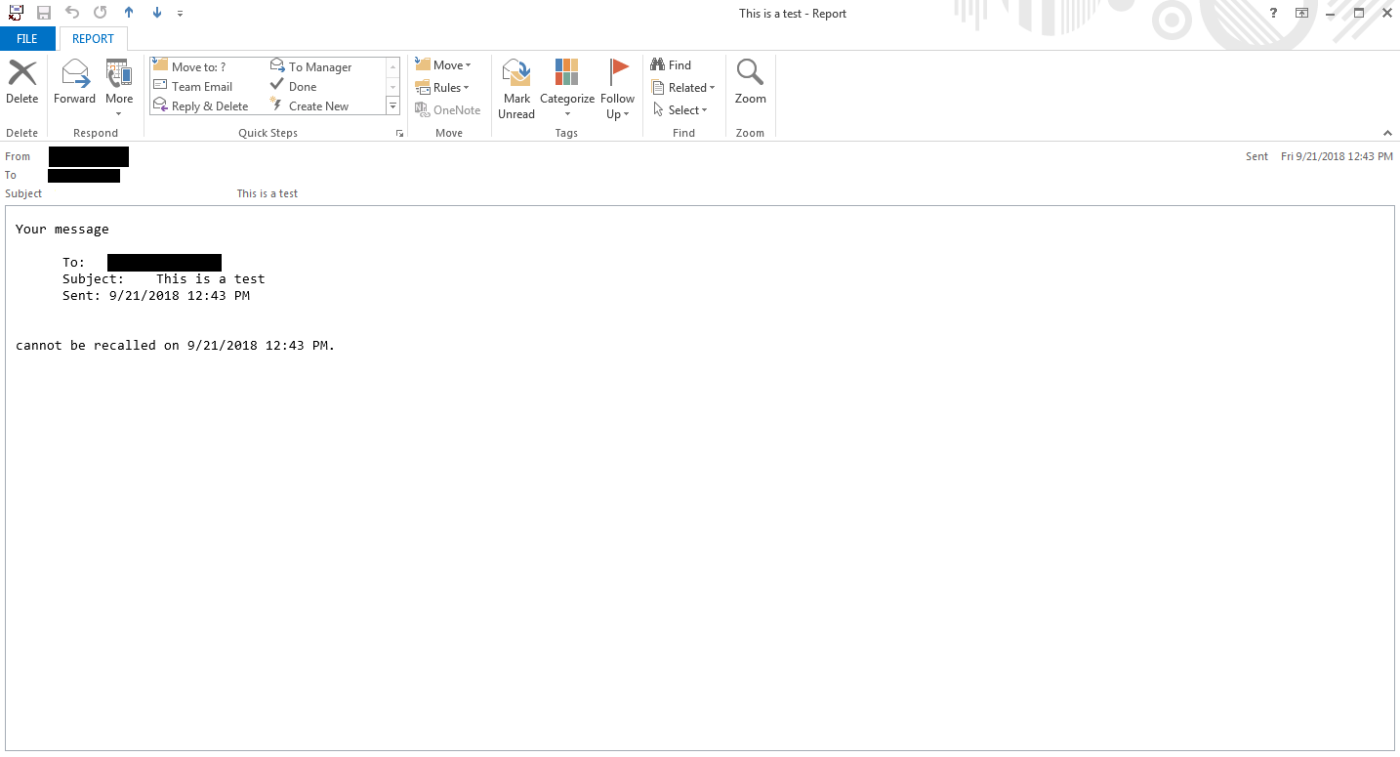 Instrucciones sobre cómo recuperar correos electrónicos enviados en MS Outlook
