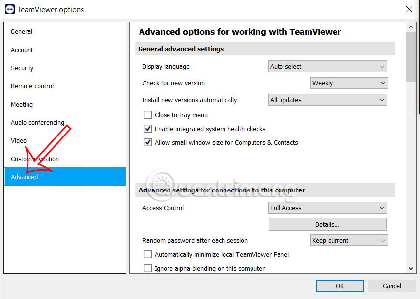 تعليمات لتعيين كلمة المرور الدائمة لبرنامج TeamViewer الأحدث تعليمات لتعيين كلمة المرور الدائمة لبرنامج TeamViewer الأحدث