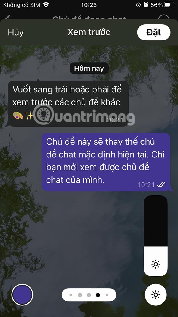 Instruções para definir o papel de parede do bate-papo no WhatsApp