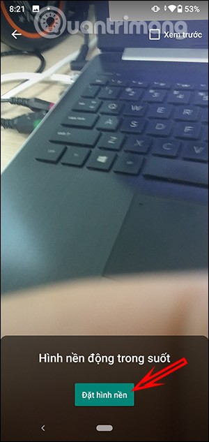 Jak ustawić przezroczystą tapetę na żywo na Androidzie