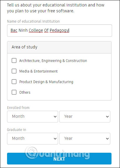 تنزيل رخصة أوتوكاد 2020 المجانية (AutoCAD Student) تنزيل رخصة أوتوكاد 2020 المجانية (AutoCAD Student)