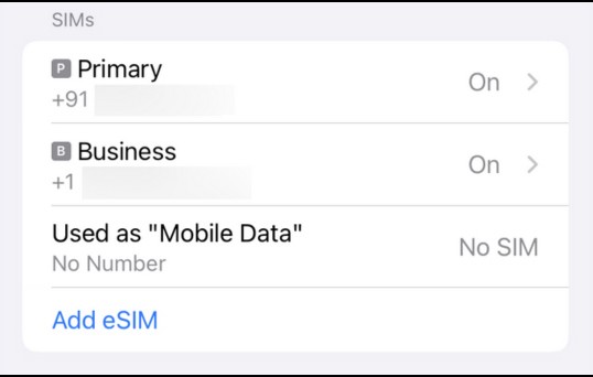 在 iPhone 上刪除 eSIM 的說明非常簡單