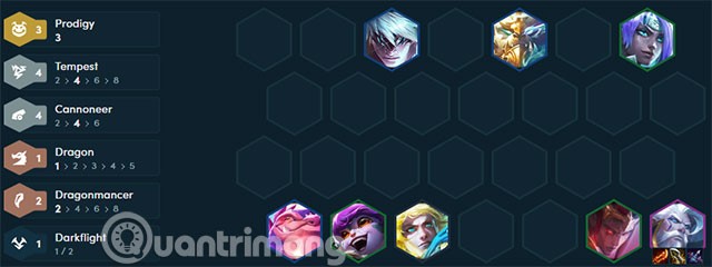 Graves DTCL saison 7.5 : éléments standards, équipe Graves Loi Long Graves DTCL saison 7.5 : éléments standards, équipe Graves Loi Long