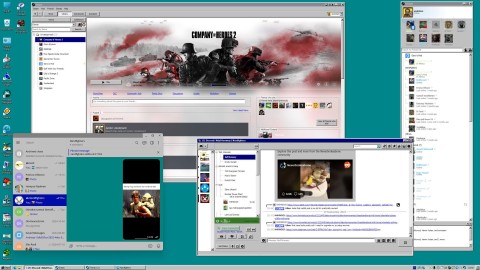 Como seria uma interface clássica do Windows 11 no estilo dos anos 90 Como seria uma interface clássica do Windows 11 no estilo dos anos 90