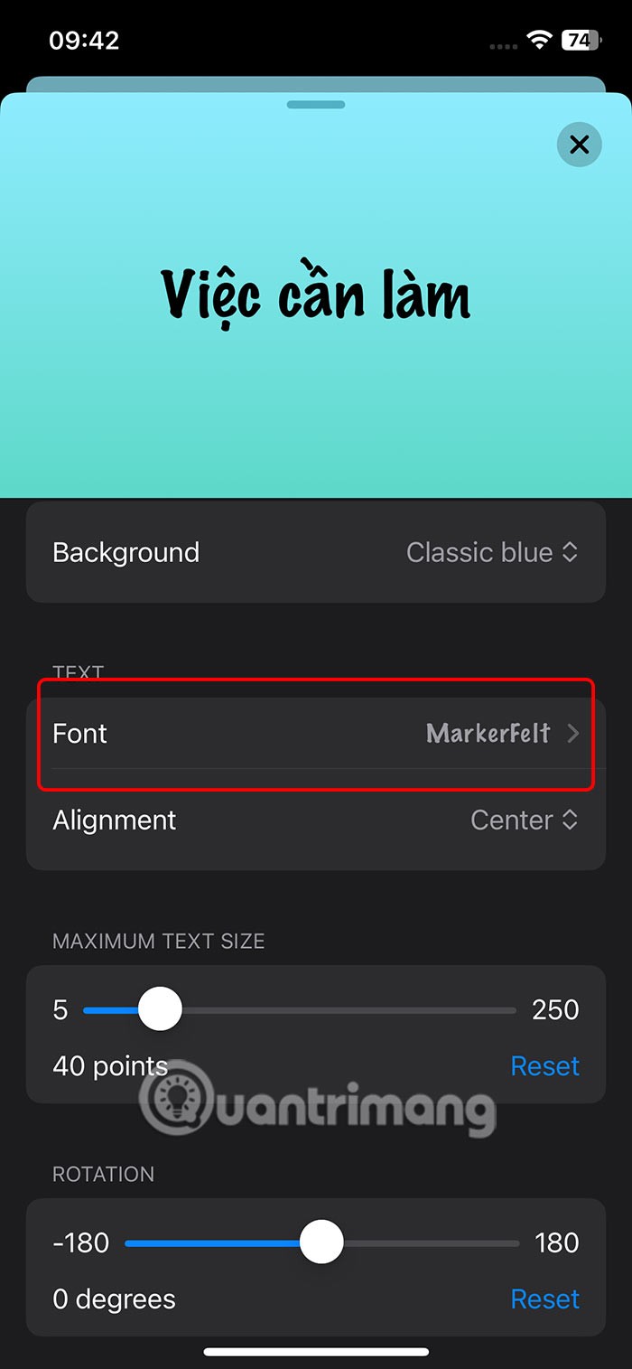 Instructies voor het schrijven van notities op het startscherm van de iPhone