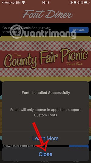Instrukcje dotyczące instalacji czcionek na iPhone, iPad