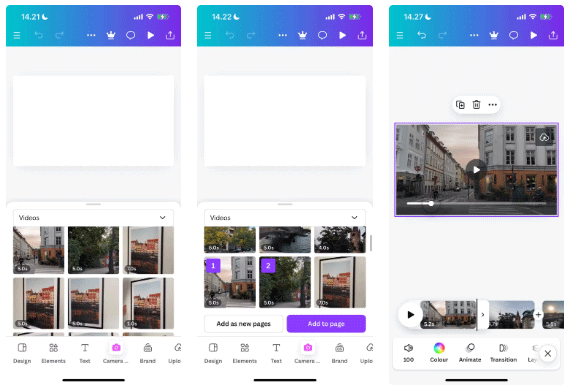 Как использовать Canva Mobile для редактирования видео на смартфоне