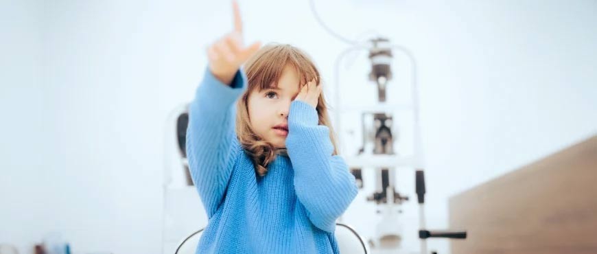 Signs of abnormal eyes in preschool children