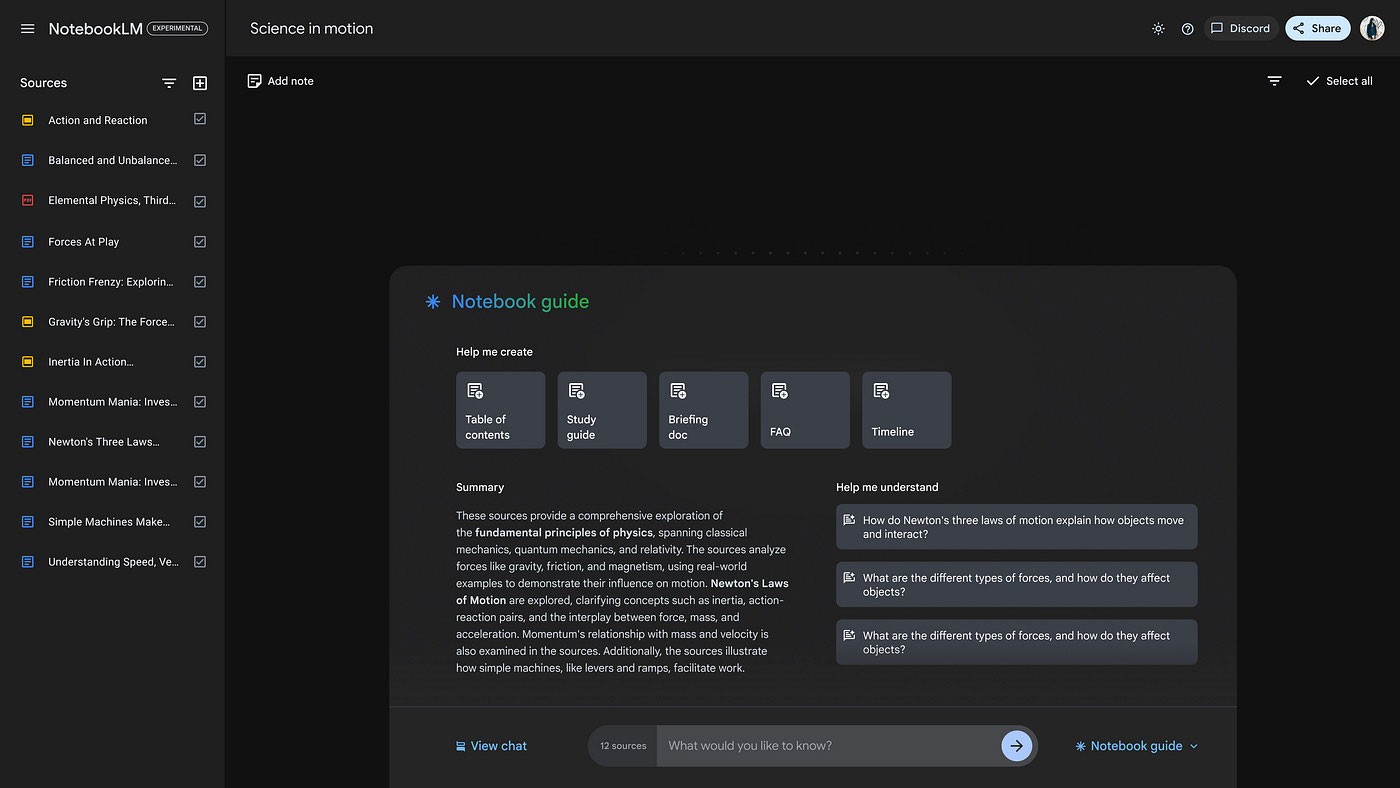 Google vient d'ajouter une fonctionnalité importante à NotebookLM