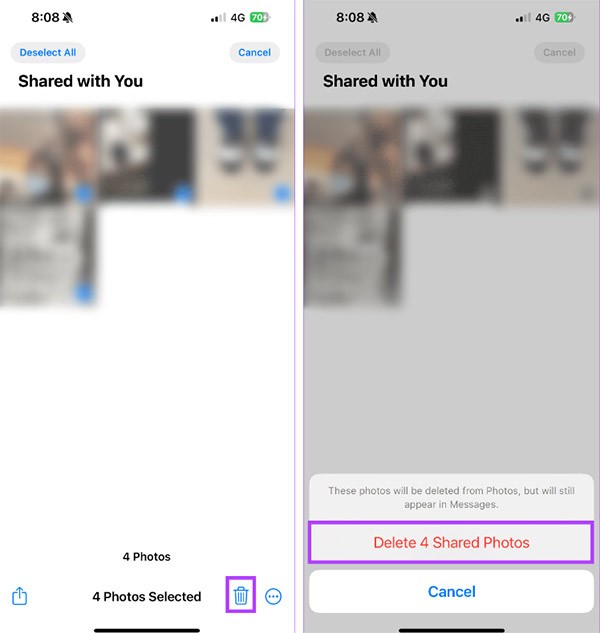 كيفية حظر حفظ الصور من iMessage إلى ألبوم iPhone