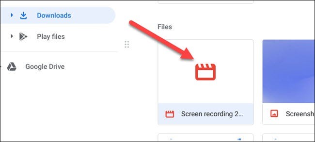 Schermvideo opnemen op een Chromebook