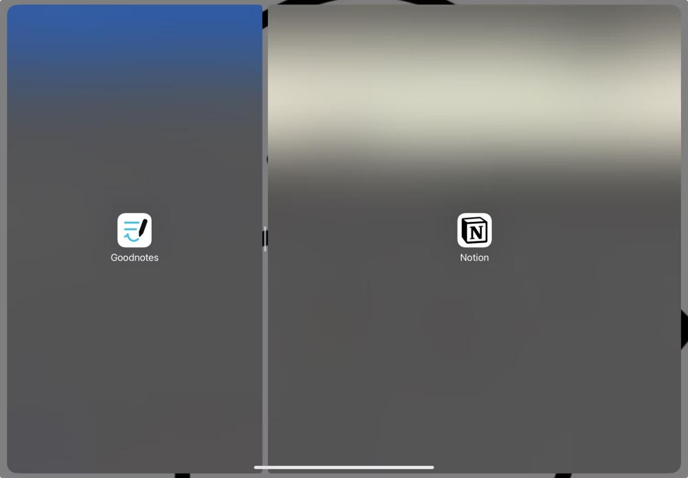 Como dividir a tela no iPad