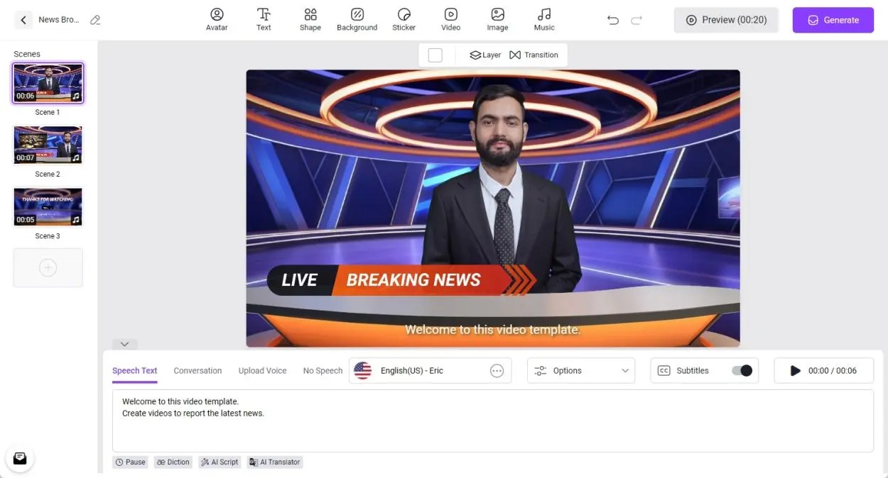 Erfahren Sie mehr über Vidnoz AI: Erstellen Sie in wenigen Minuten beeindruckende KI-Videos