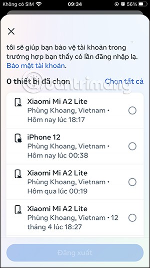 Arahan untuk log keluar dari Facebook dari jauh apabila akaun anda digodam