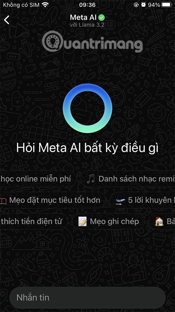 So verwenden Sie Meta AI in WhatsApp