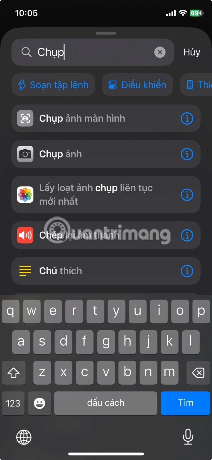 Sztuczka umożliwiająca robienie zrzutów ekranu za pomocą przycisku akcji w iPhonie
