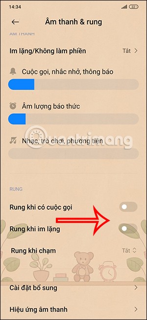 Instructions for adjusting vibration mode on Xiaomi phones