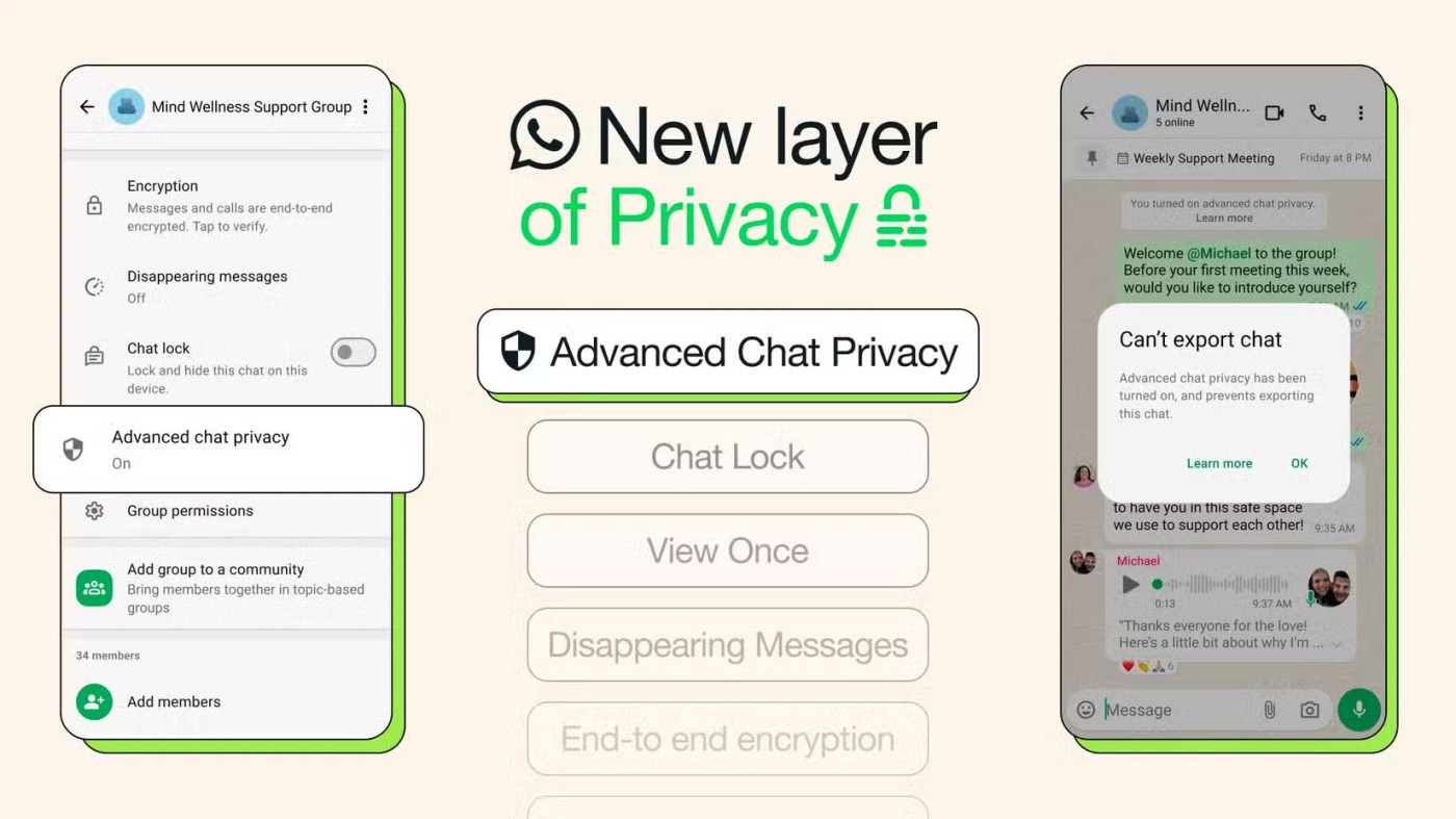 La nueva función de WhatsApp ayuda a los usuarios a asegurarse de que nadie comparta sus conversaciones