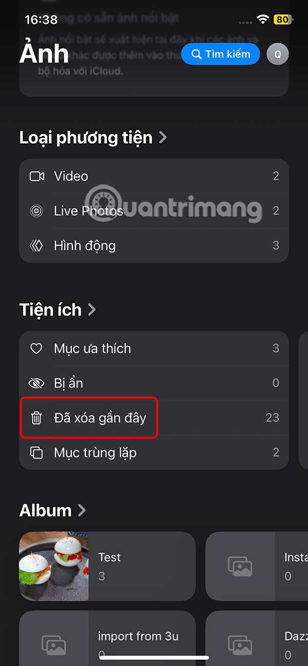 วิธีการกู้คืนรูปภาพที่ถูกลบบน iPhone