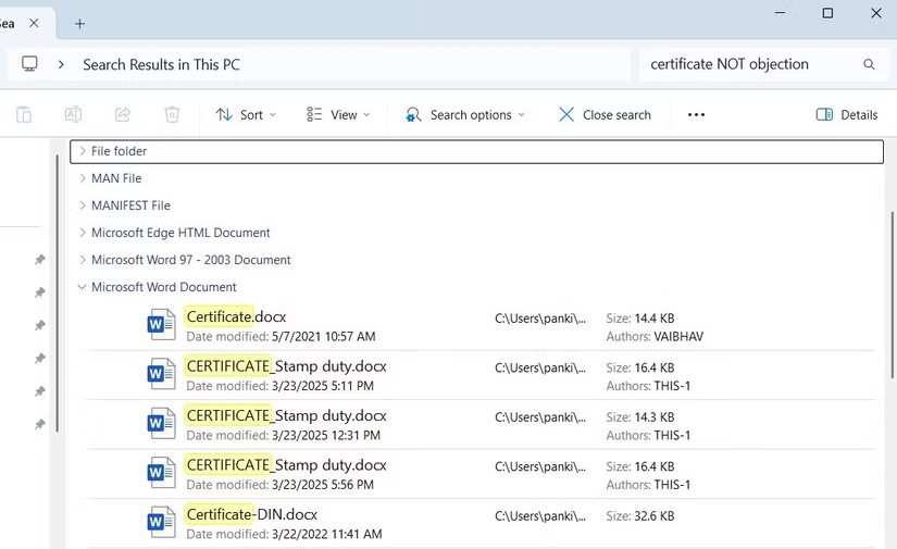 5 truques de pesquisa do File Explorer que você precisa saber