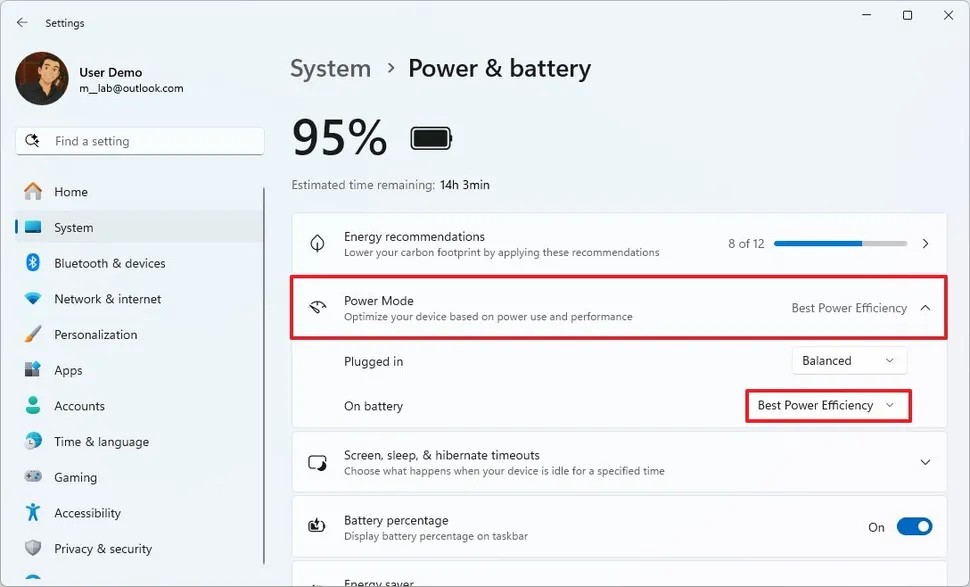 วิธีตรวจสอบว่าแอปใดใช้แบตเตอรี่มากใน Windows 11