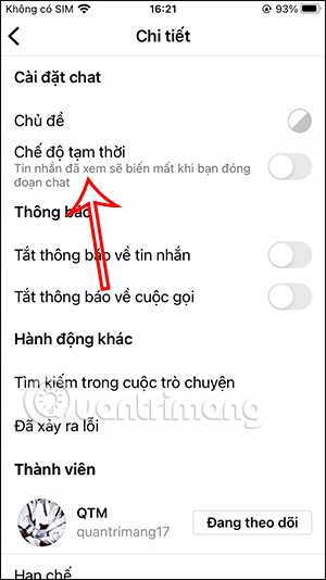 كيفية تشغيل وإيقاف الوضع المؤقت على Instagram لحذف الرسائل تلقائيًا