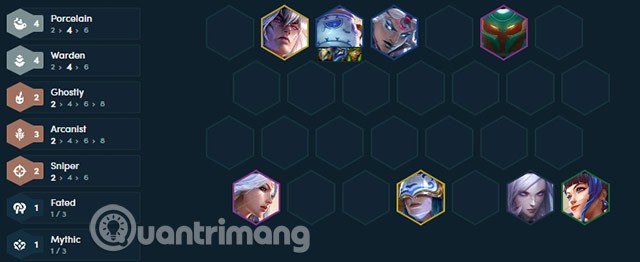 معدات الموسم الحادي عشر من برنامج Ashe DTCL، معدات الموسم الحادي عشر من برنامج Ashe DTCL