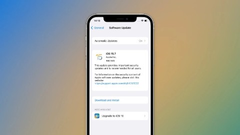 A Apple permite que os usuários permaneçam no iOS 15.7 antes de atualizar para o iOS 16
