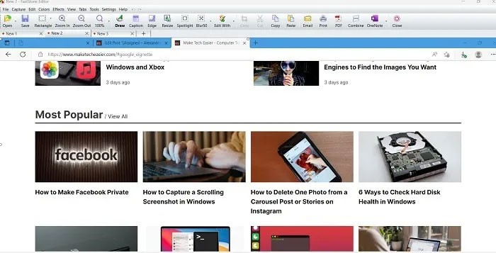 كيفية التقاط لقطات شاشة طويلة ومتمرّرة في نظام التشغيل Windows