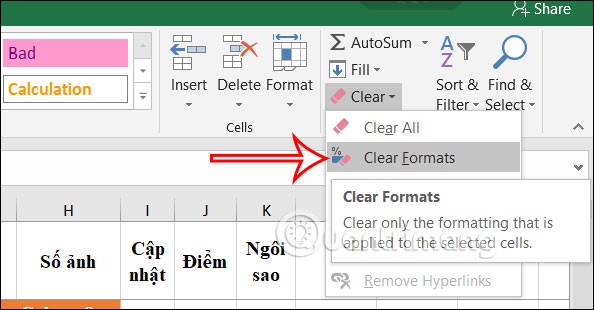 Anleitung zum Entfernen der Tabellenformatierung in Excel