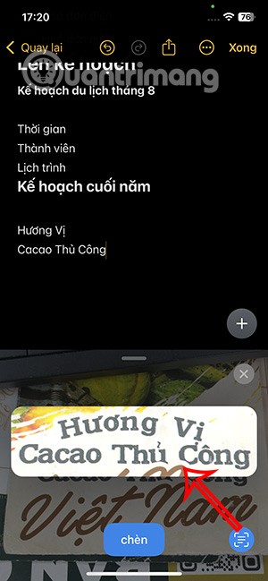 Jak importować notatki ze zdjęć na iPhonie