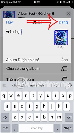 كيفية مشاركة ألبومات الصور على iPhone