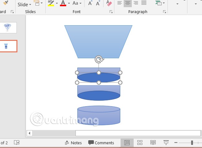 Cum se creează o diagramă funnel în PowerPoint