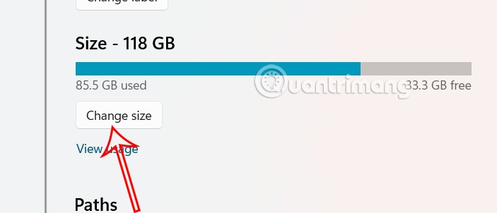 Como redimensionar a partição do Windows 11