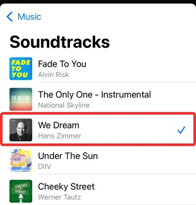 كيفية تغيير موسيقى خلفية ألبوم الذكرى السنوية على iPhone
