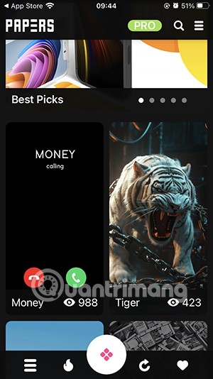 تطبيق خلفيات أوراق الخبرة خلفيات iPhone الجميلة
