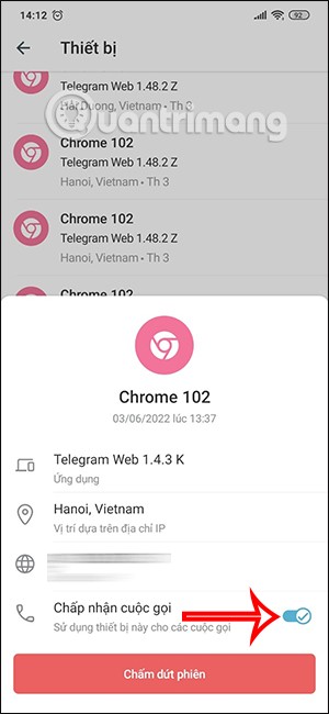 Cómo cerrar sesión en una cuenta de Telegram de forma remota