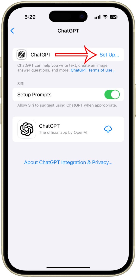 Jak zintegrować ChatGPT dla Siri na iPhonie Jak zintegrować ChatGPT dla Siri na iPhonie