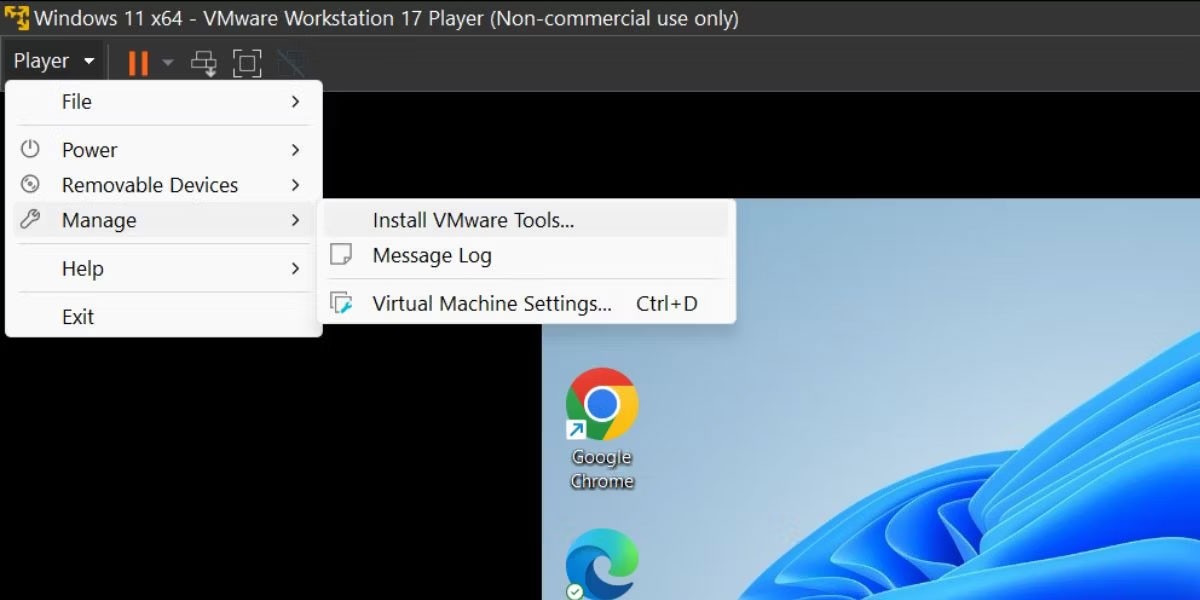 在虛擬機器上安裝 Windows 11 的說明，在 VMware 上安裝 Windows 11