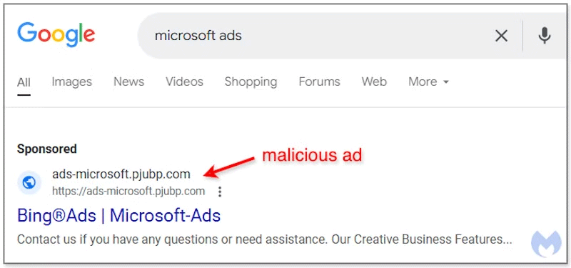 Hackers usam anúncios maliciosos do Google para roubar contas Microsoft de usuários
