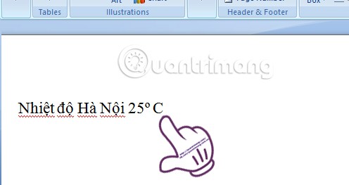 Istruzioni per l'inserimento dei simboli di grado in Word Istruzioni per l'inserimento dei simboli di grado in Word