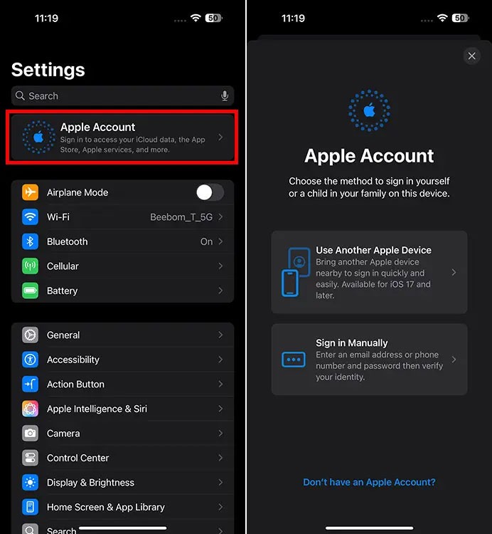 كيفية تبديل معرف Apple على iPhone/iPad دون فقدان البيانات