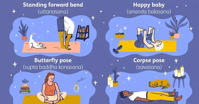 Ejercicios de yoga para tratar el insomnio